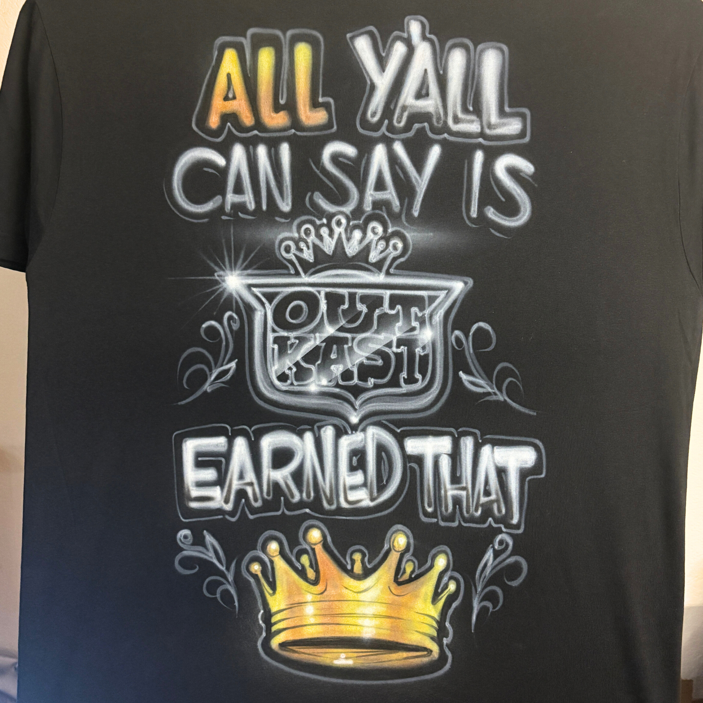 Rap Heroes OutKast Airbrushed T Shirt