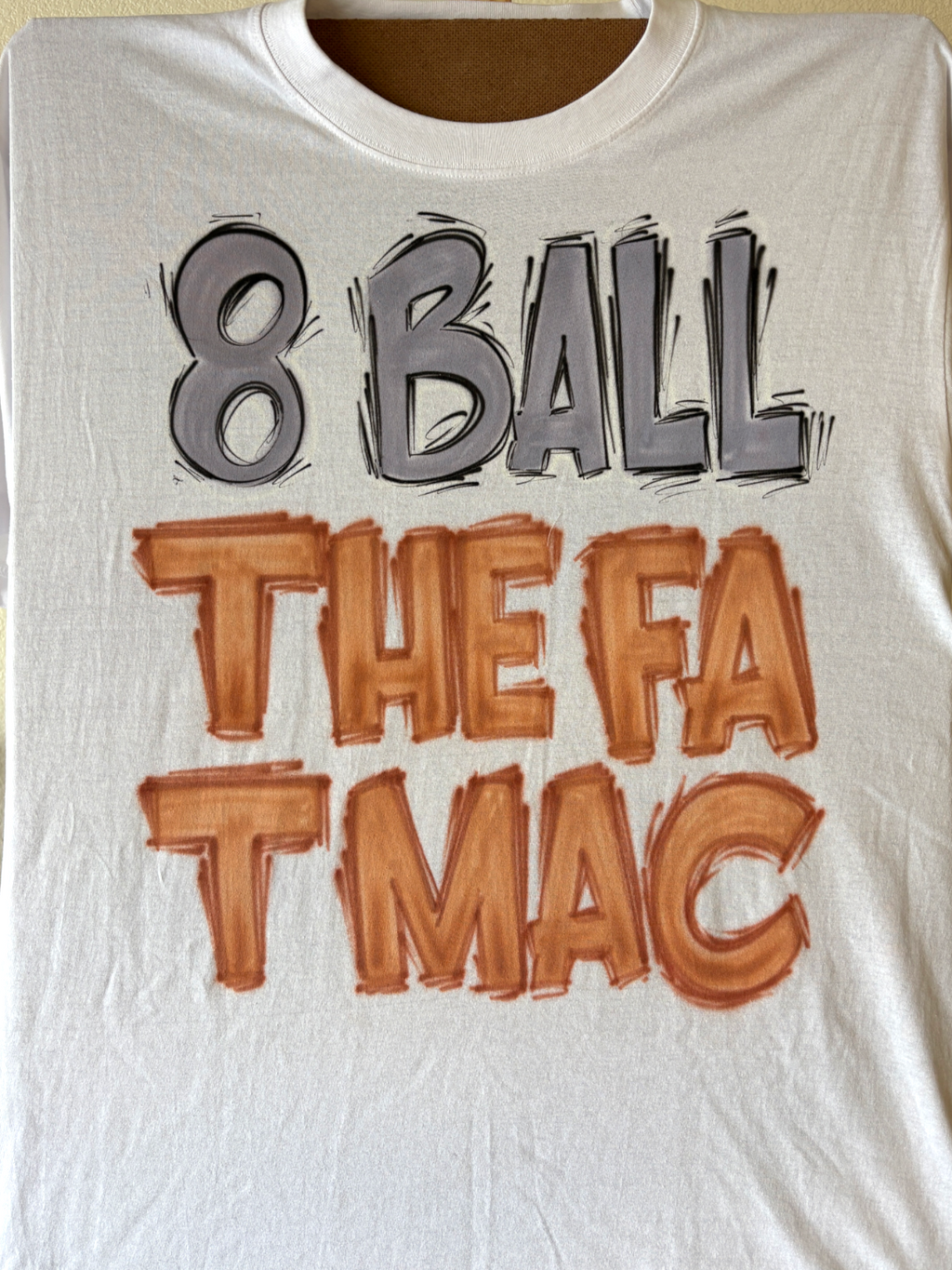 Rap Heroes 8Ball & MJG Airbrushed T-Shirt