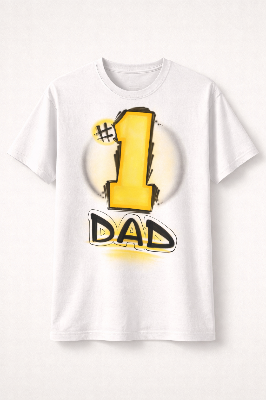 #1 DAD or MOM Custom Tee
