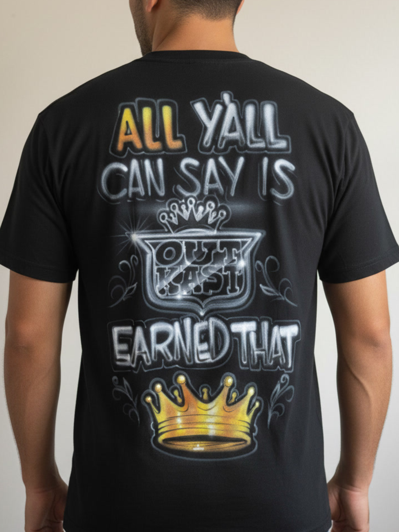 Rap Heroes OutKast Airbrushed T Shirt