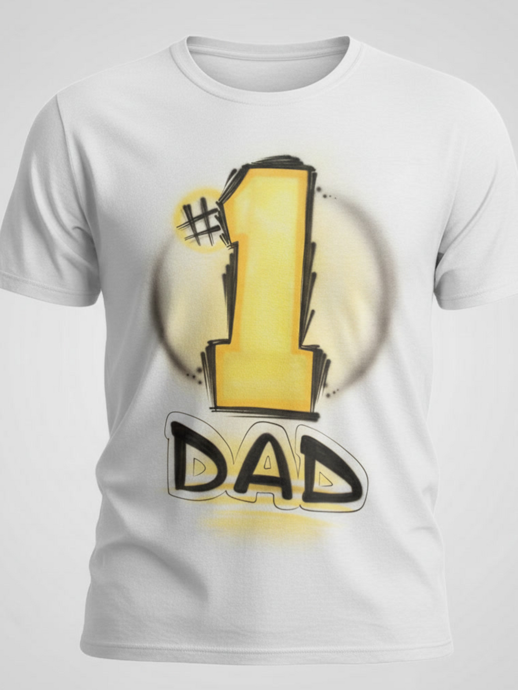 #1 DAD or MOM Custom Tee