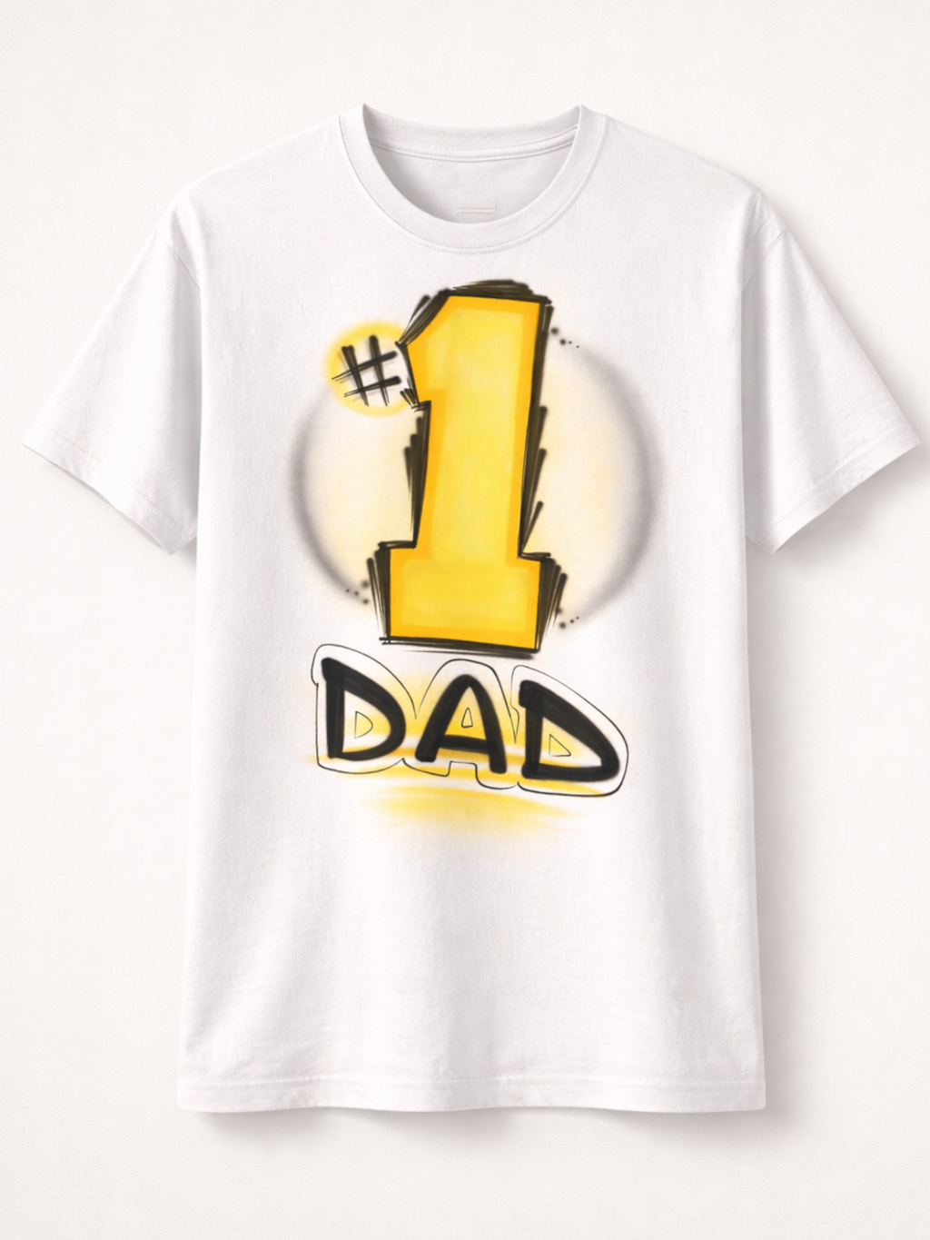 #1 DAD or MOM Custom Tee