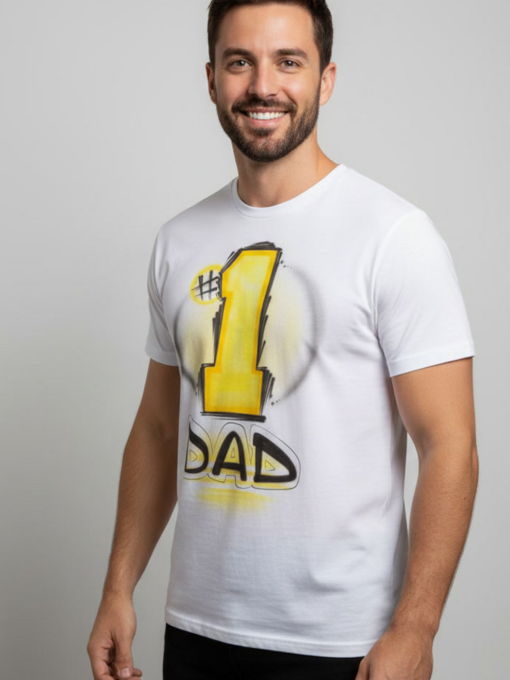 #1 DAD or MOM Custom Tee