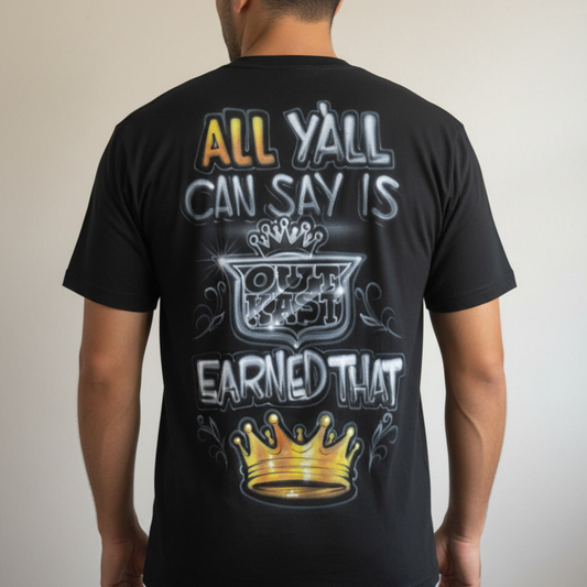 Rap Heroes OutKast Airbrushed T Shirt