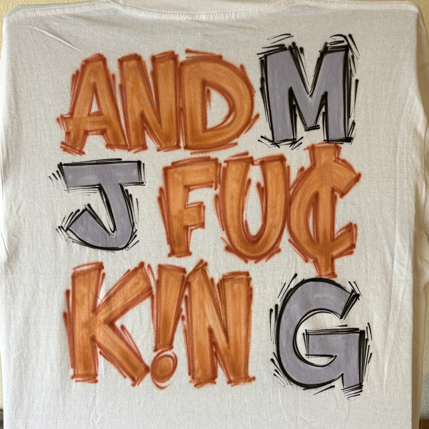 Rap Heroes 8Ball & MJG Airbrushed T-Shirt